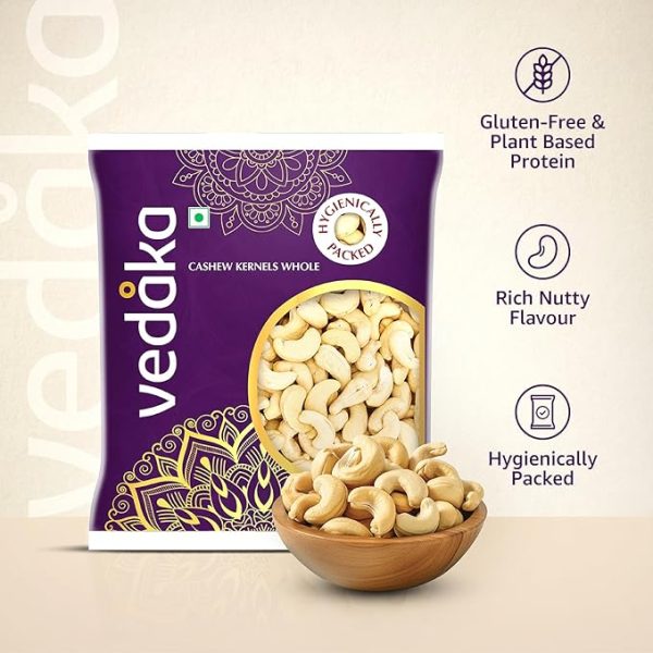 Amazon Brand - Vedaka Whole Cashews
